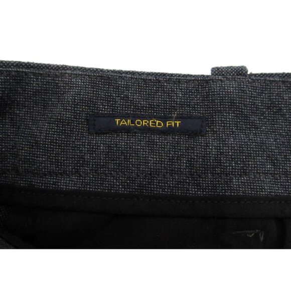 Nautica Beacon Pants Mens 40x30 Charcoal Gray Tailored Fit Chino Cotton Trousers - Picture 9 of 16